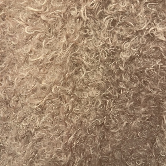 Dusty Pink Faux Fur Jacket - Picture 5 of 8